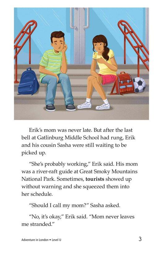 Adventure in London绘本故事第3页