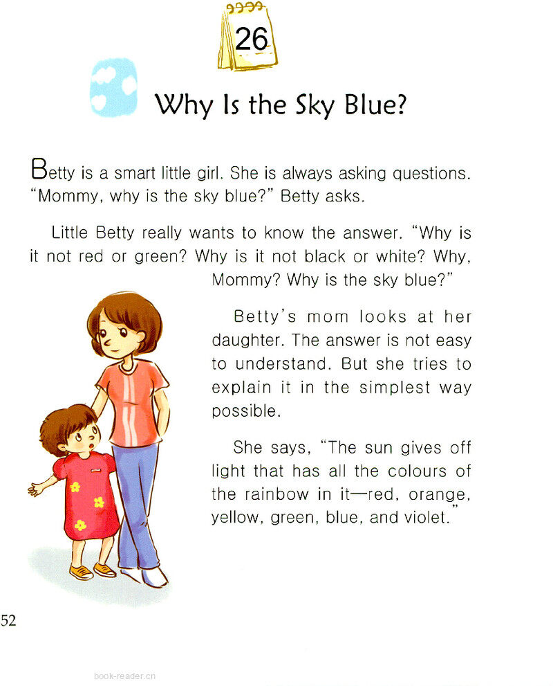 Why Is the Sky Blue?绘本故事第2页