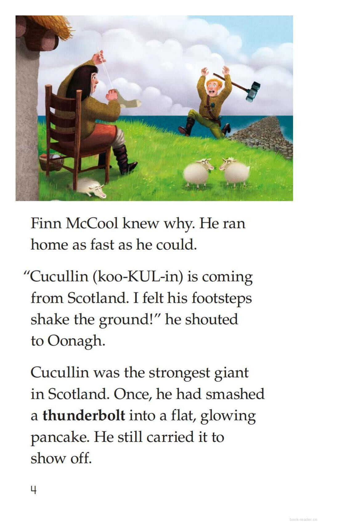 The Legend of the Giant's Causeway绘本故事第4页