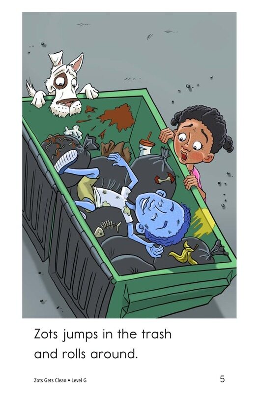 Zots Gets Clean绘本故事第5页
