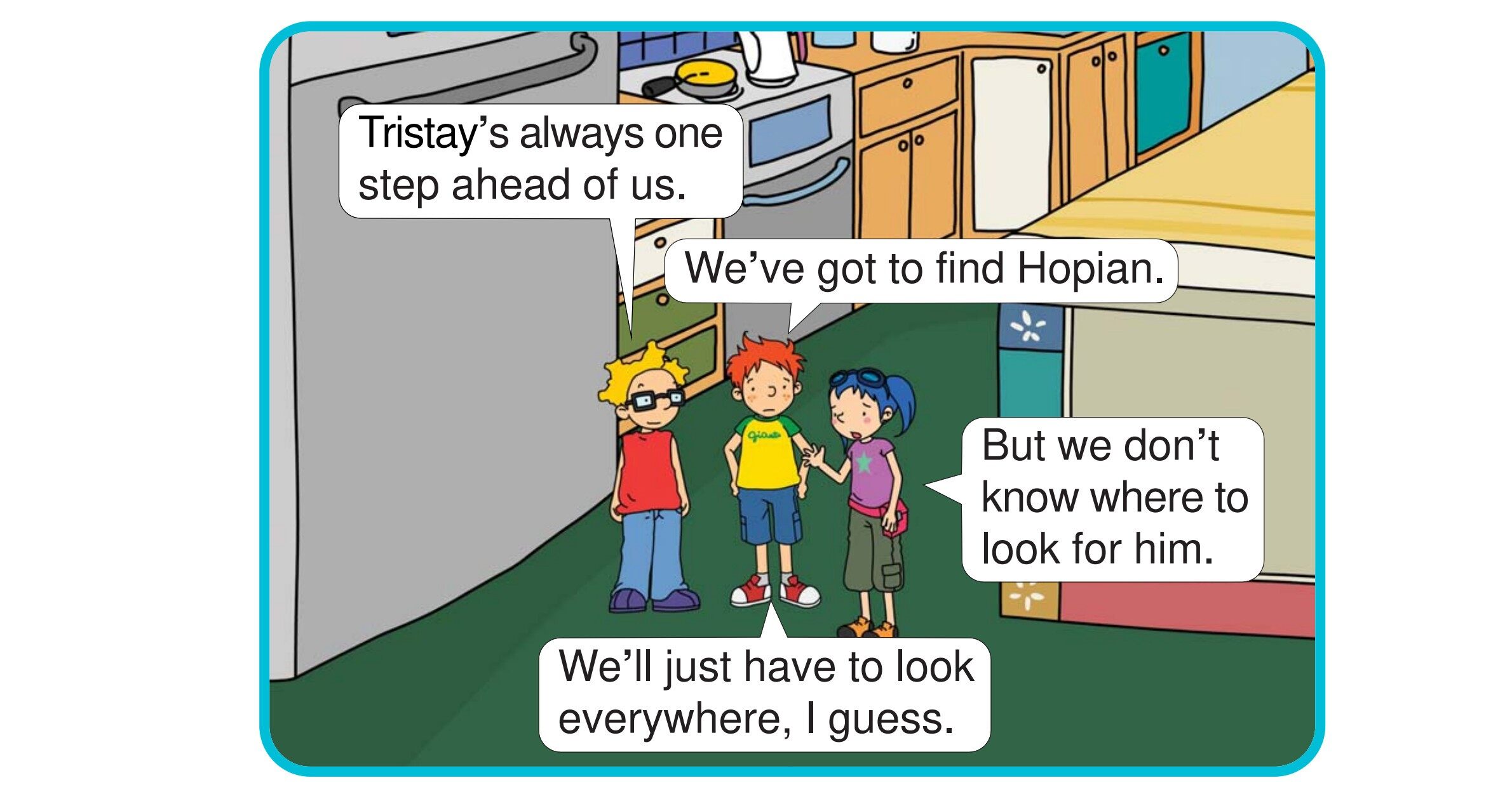 Bold And Blue绘本故事第2页