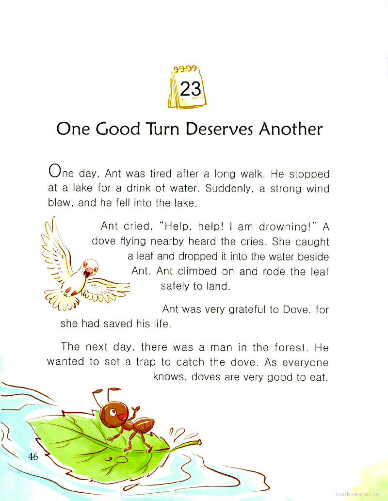 One Good Turn Deserves Another绘本故事第2页