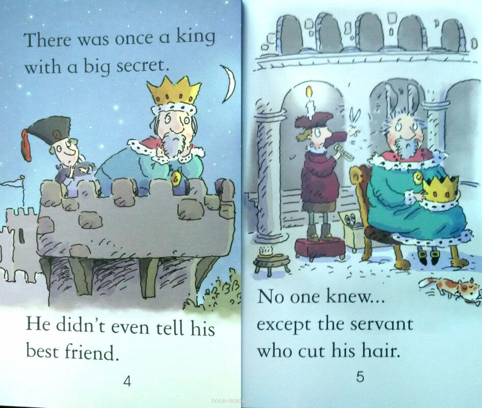 King Donkey Ears绘本故事第4页