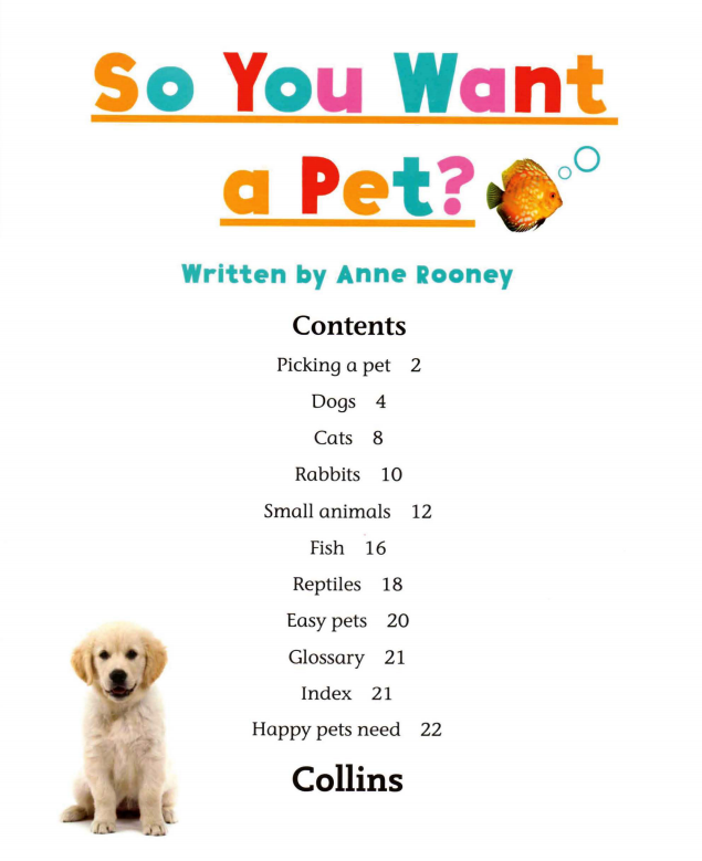 So You WANT A PET绘本故事第2页