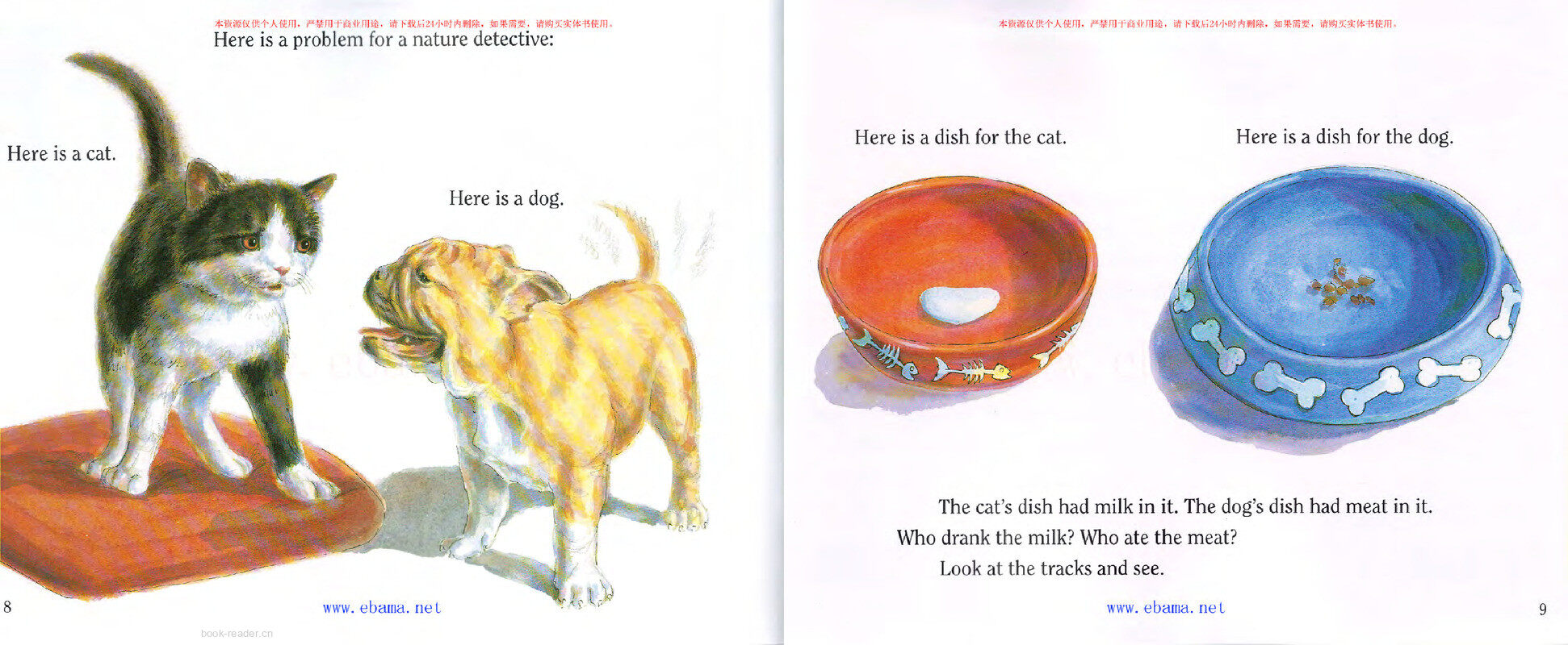 Big Tracks,Little Tracks绘本故事第5页