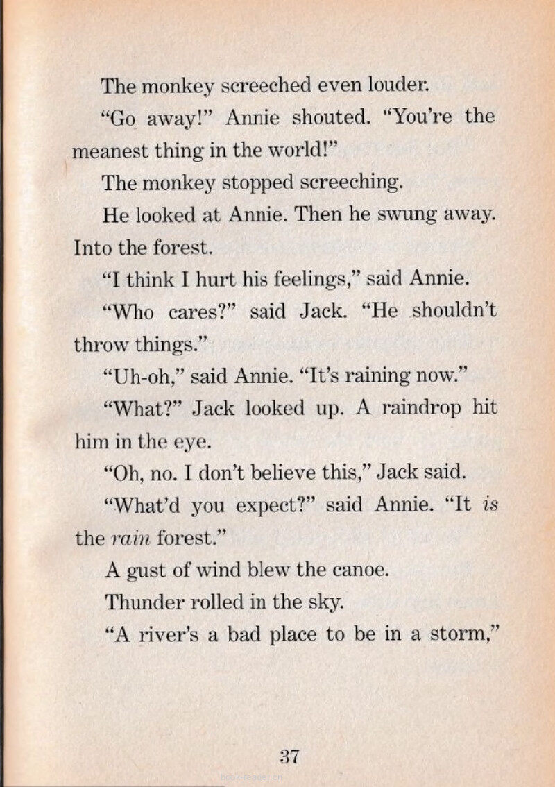 06 Monkey Trouble绘本故事第5页