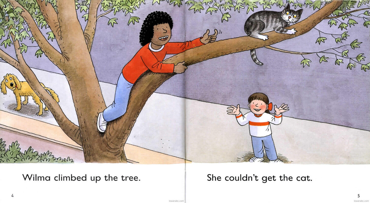 A Cat in the Tree绘本故事第5页