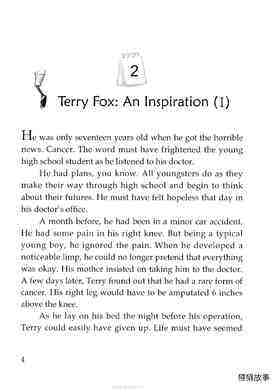 Terry Fox: An Inspiration(I)绘本故事第2页