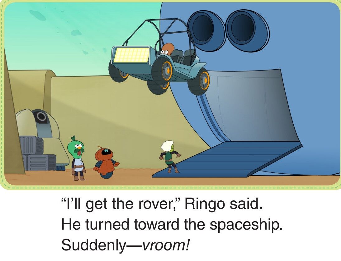 Spark Takes Off绘本故事第4页