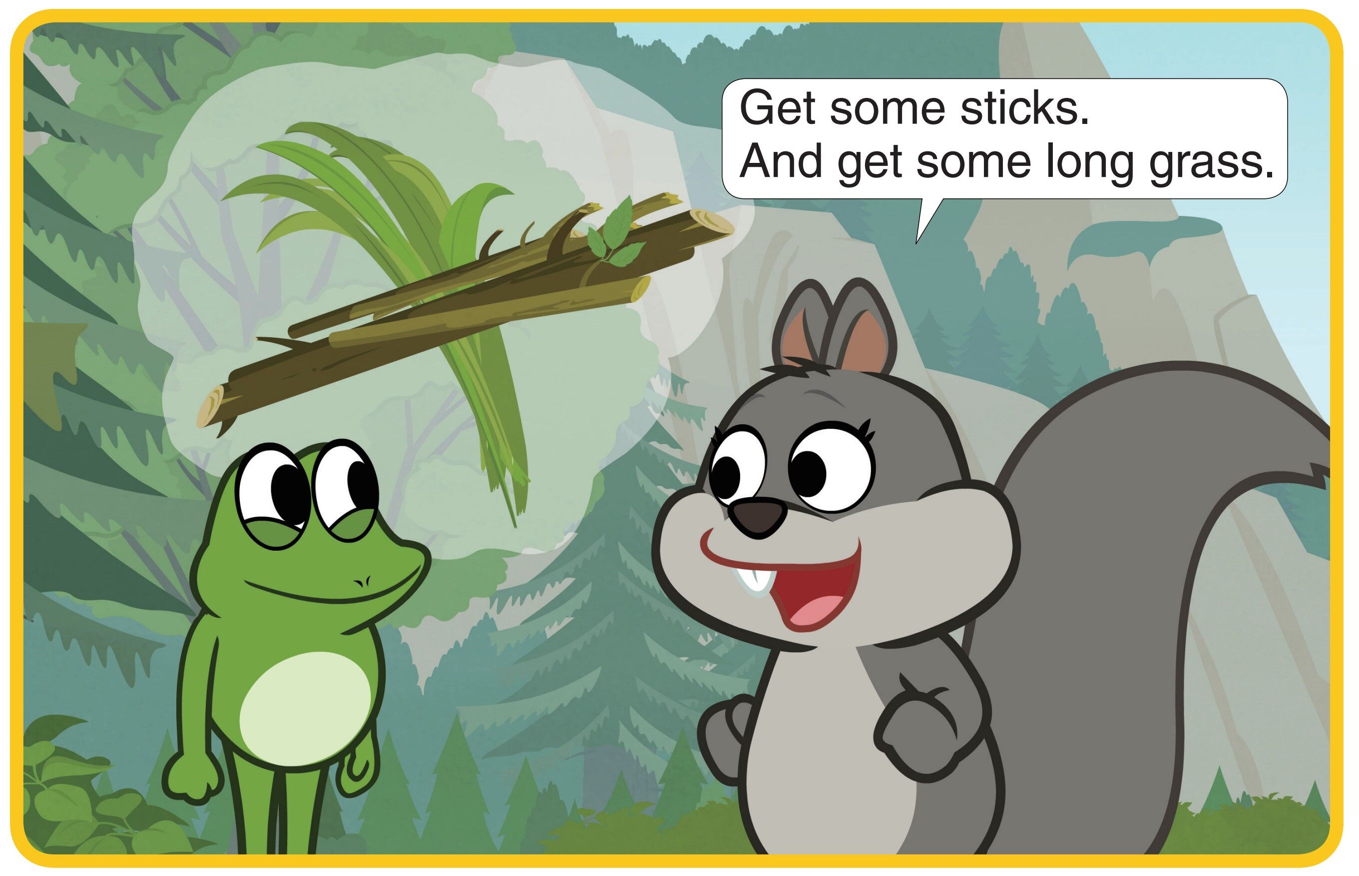 Let's Get Apples绘本故事第3页