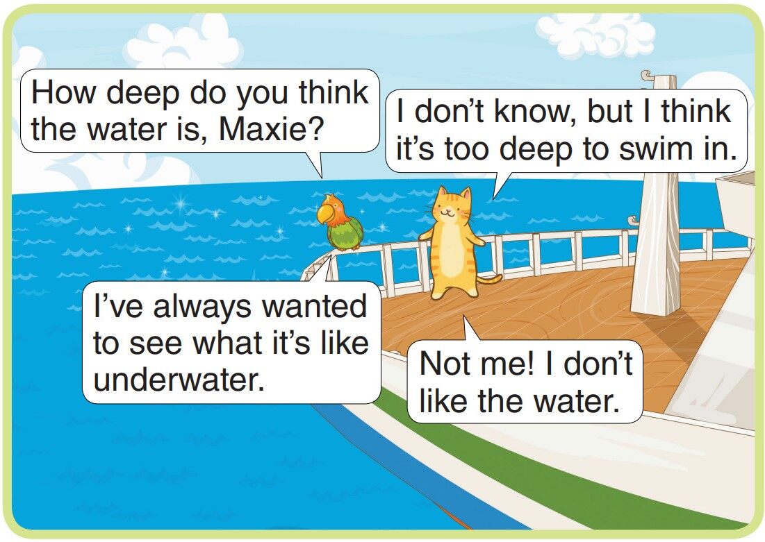 Underwater Adventures绘本故事第3页