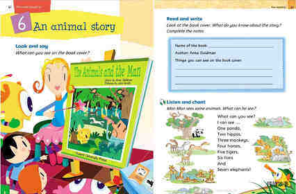 1A Unit 6 An animal story绘本故事第2页