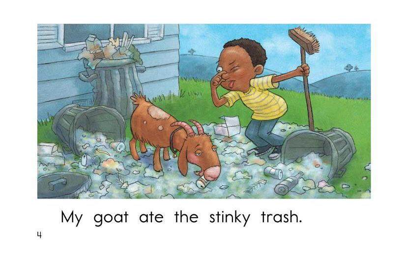 The Hungry Goat绘本故事第4页