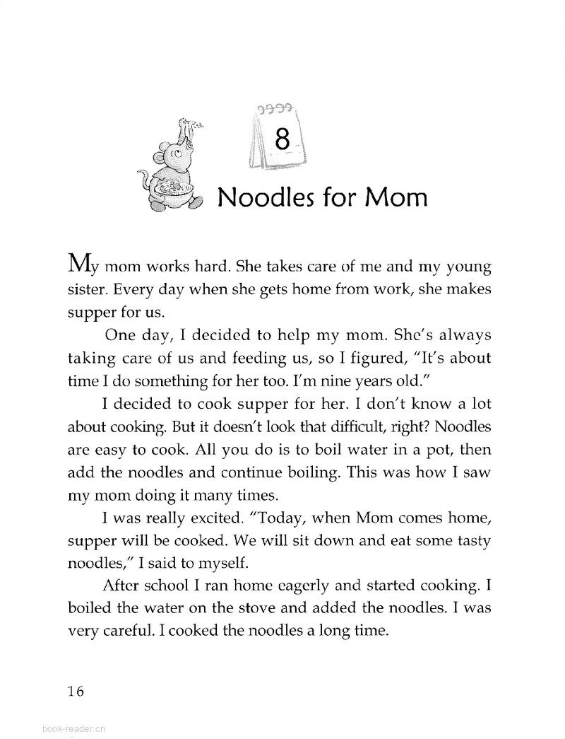 Noodles for Mom绘本故事第2页