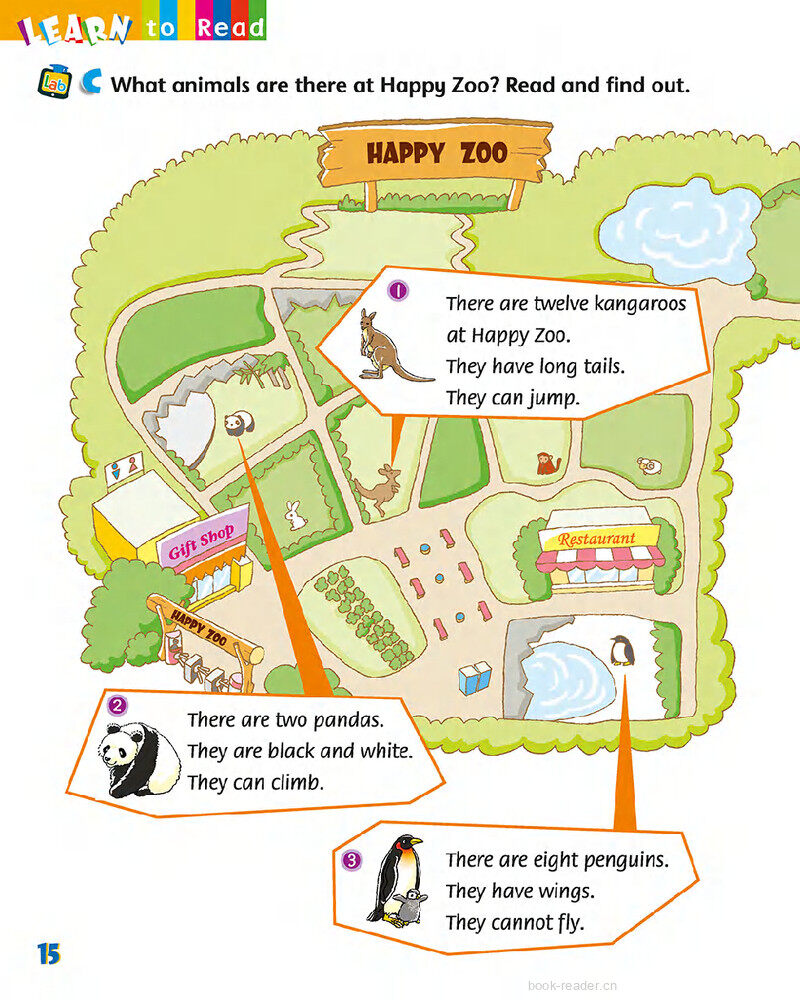 3 Wild animals绘本故事第4页