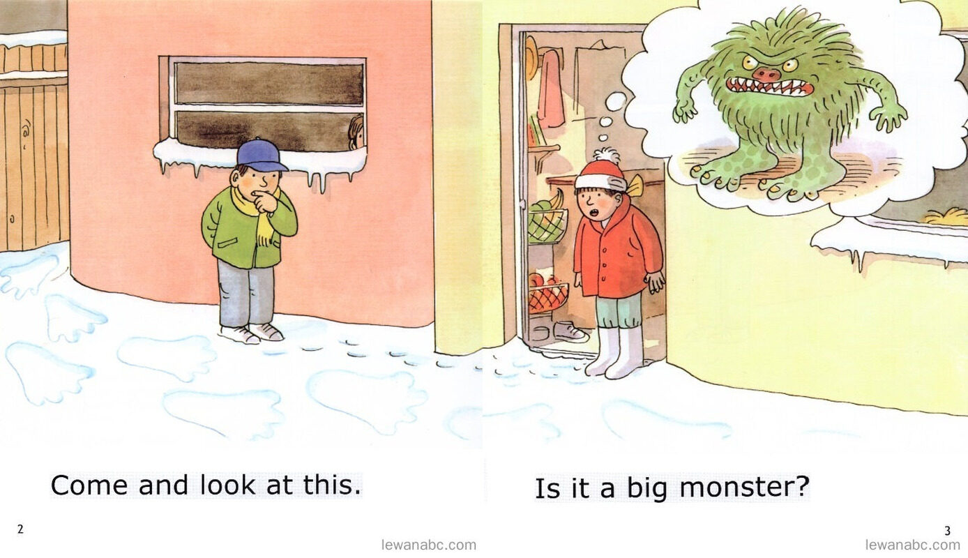 Big Feet绘本故事第4页