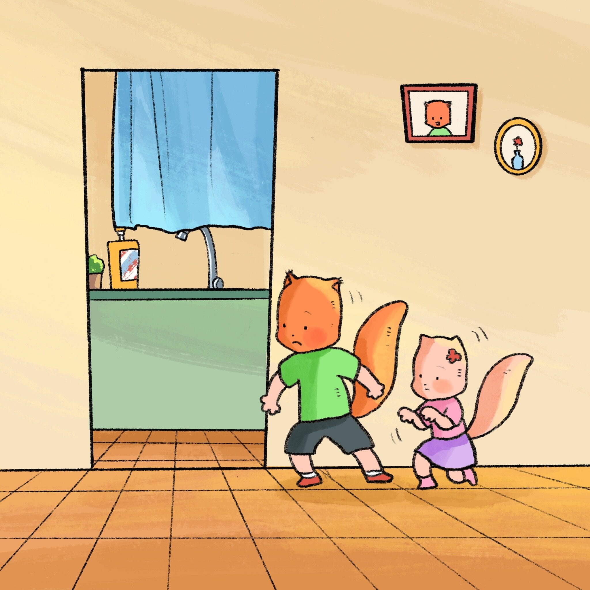 不要随便进厨房绘本故事第4页