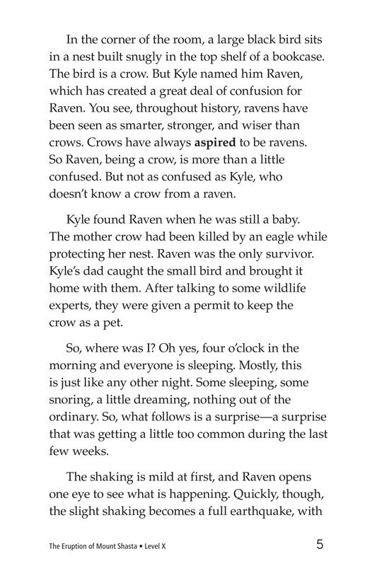 The Eruption of Mount Shasta绘本故事第4页