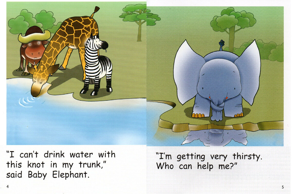 Baby Elephants Trunk绘本故事第4页