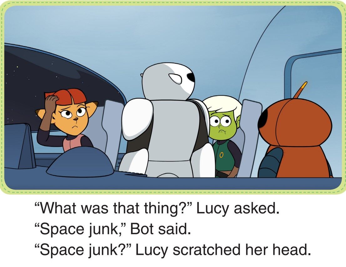 Space Junk绘本故事第4页