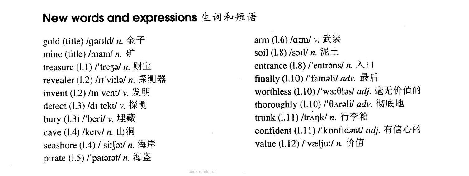55 Not a gold mine绘本故事第3页