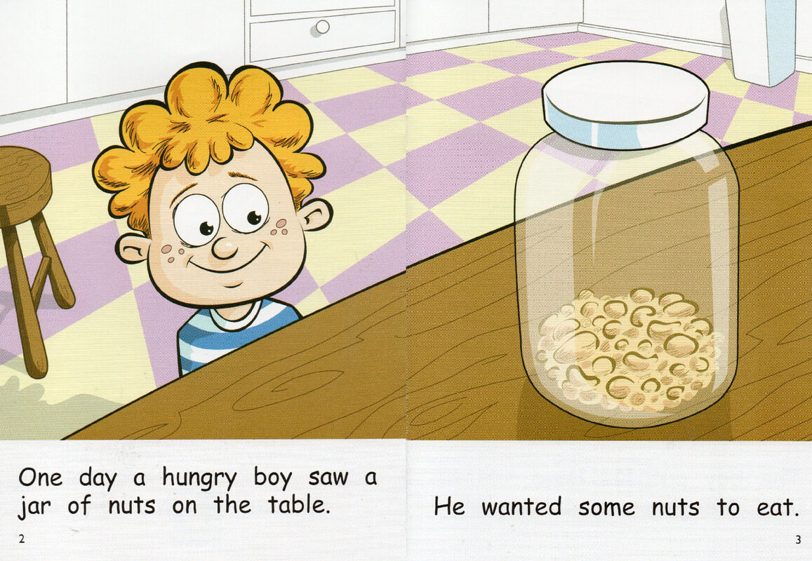 the hungry boy绘本故事第3页