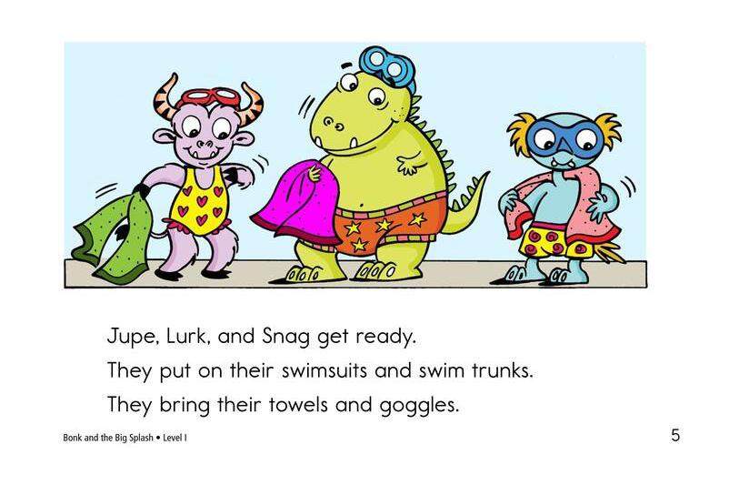 Bonk and the Big Splash绘本故事第5页