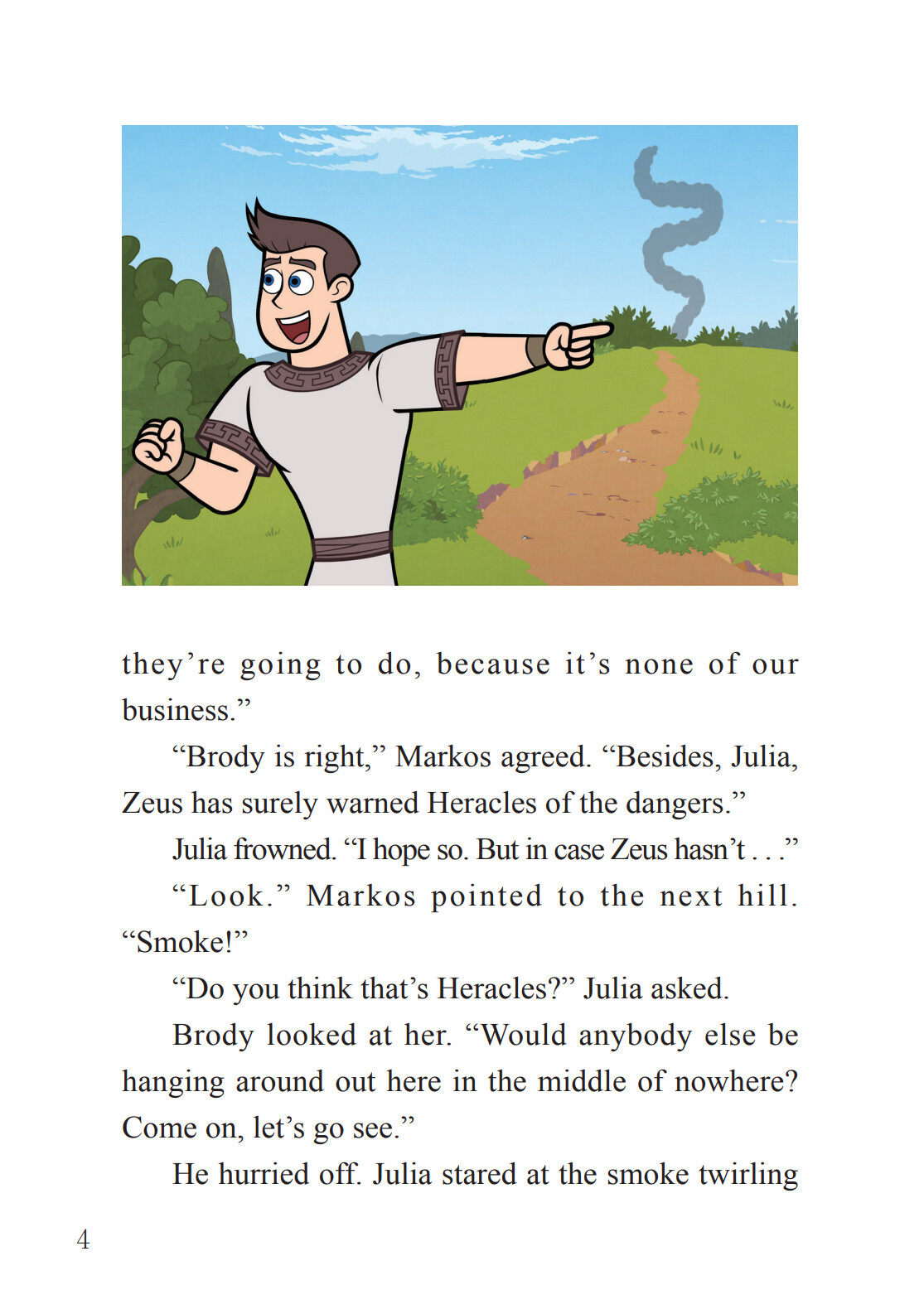 26_Into the Hills绘本故事第5页