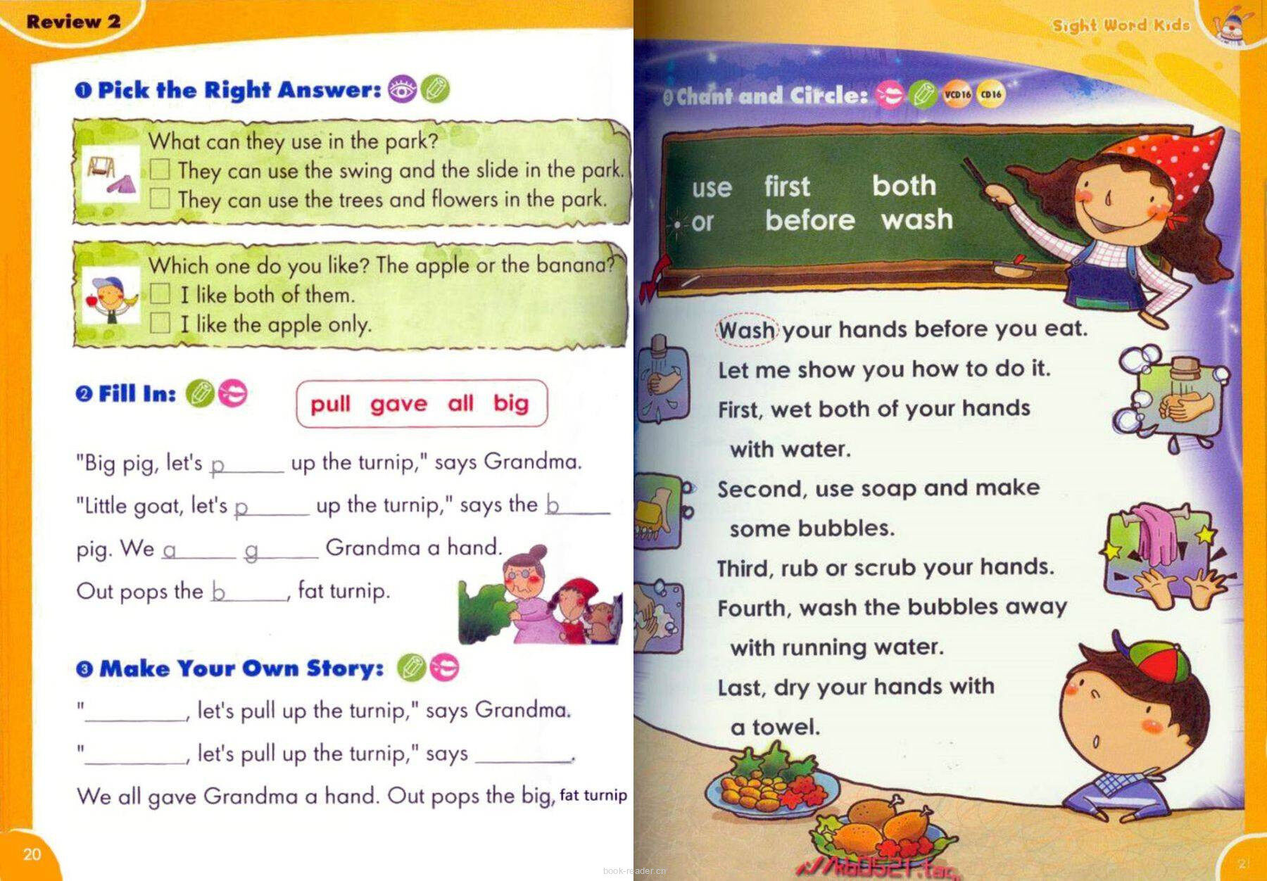 Review 2绘本故事第3页