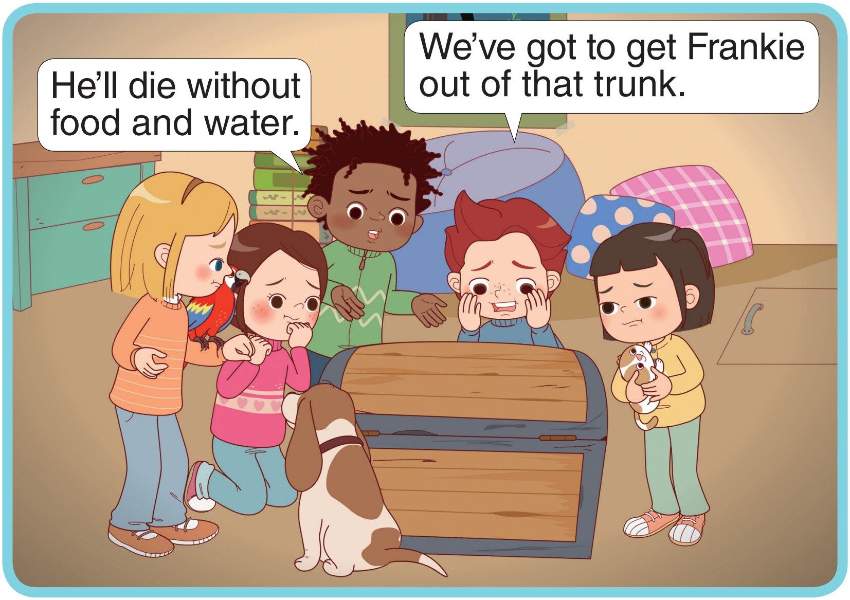 The Magic Key绘本故事第2页