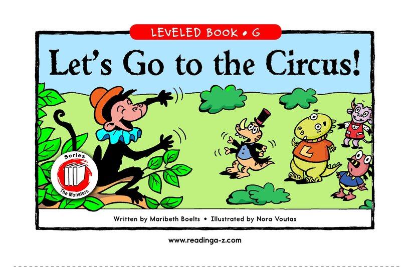Let's Go to the Circus!绘本故事第2页