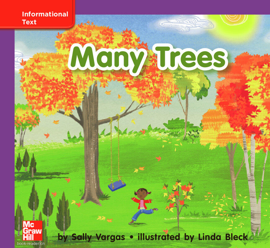 GK ELL U05W2 Many Trees绘本故事第2页