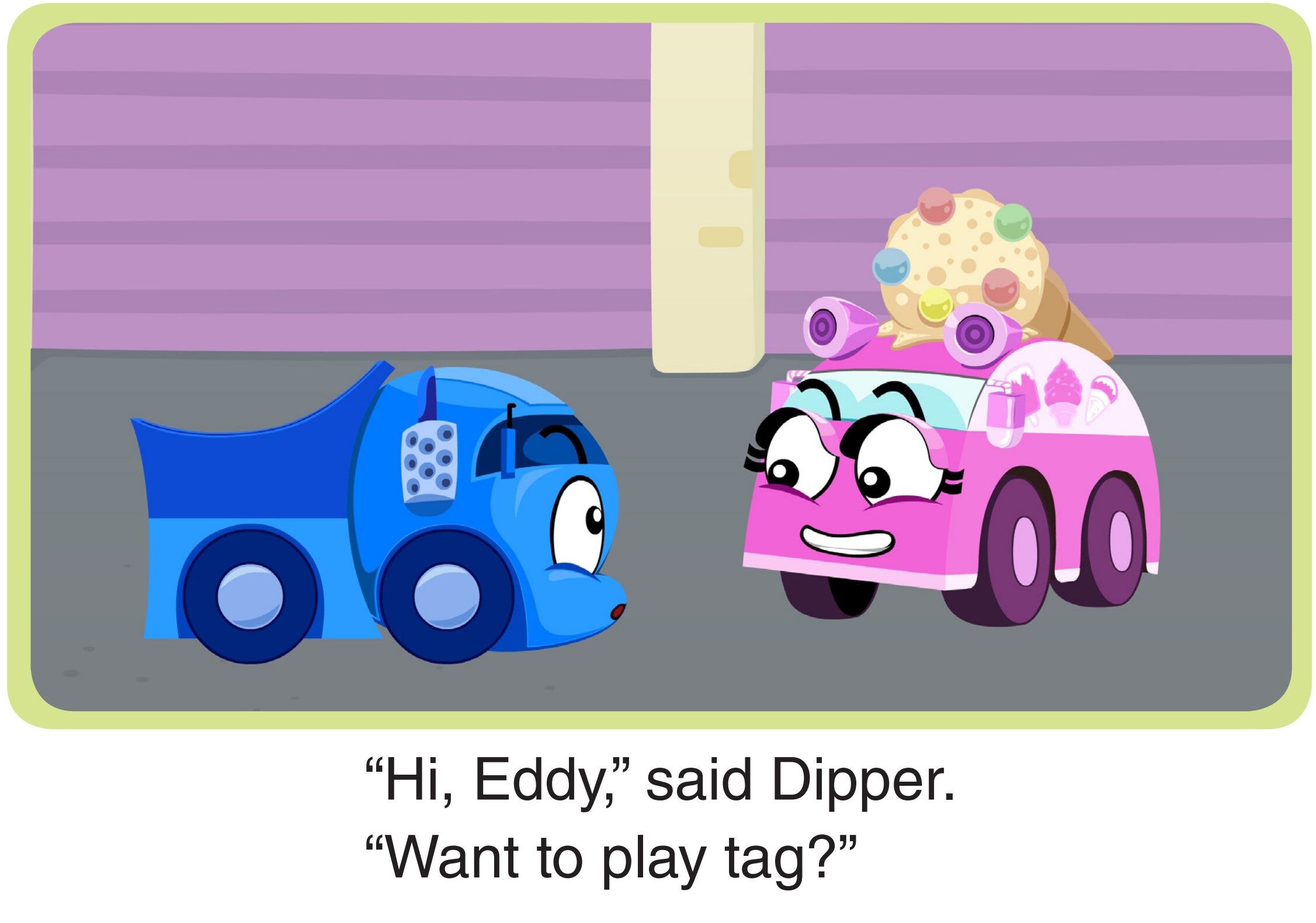 Eddy Is Busy绘本故事第4页