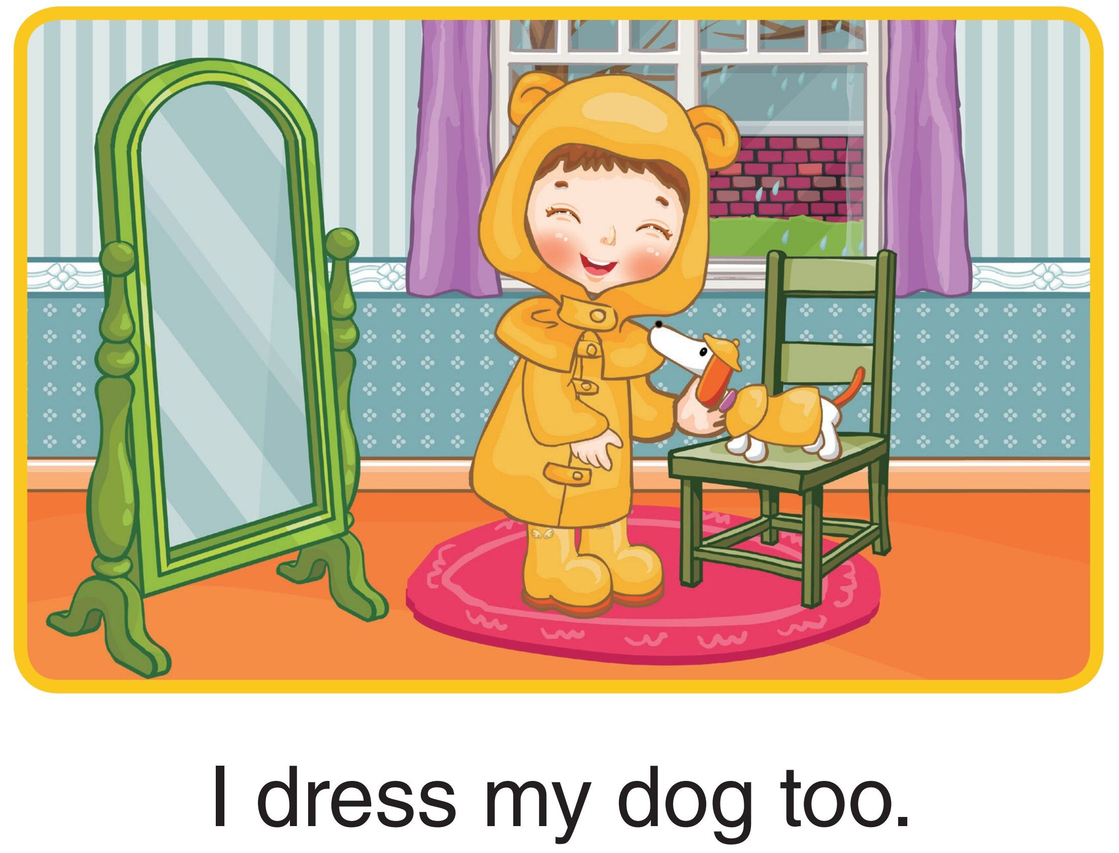 On a Rainy Day绘本故事第5页