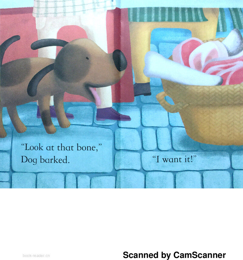 The Greedy Dog绘本故事第5页