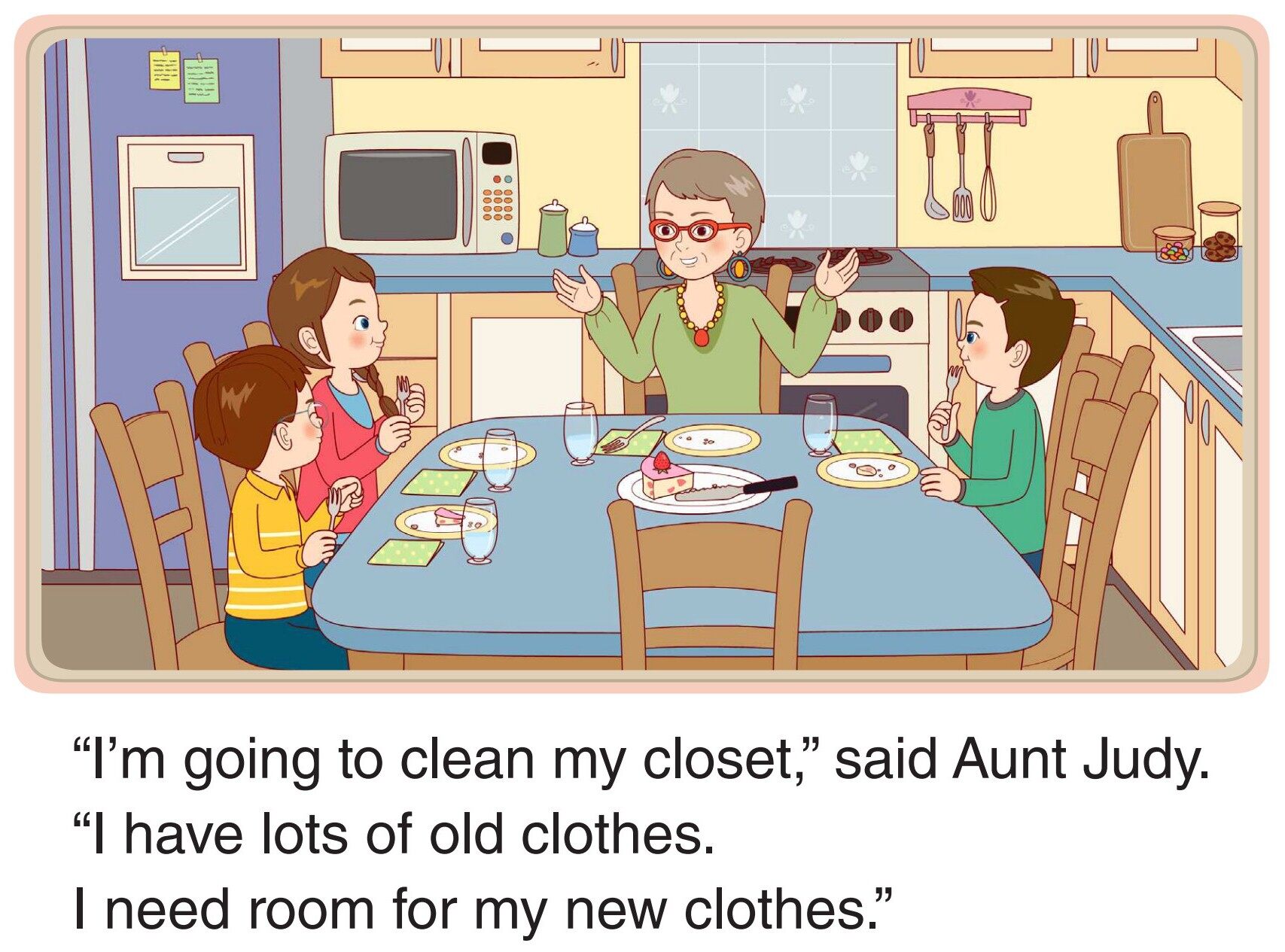 Aunt Judy's Closet绘本故事第3页
