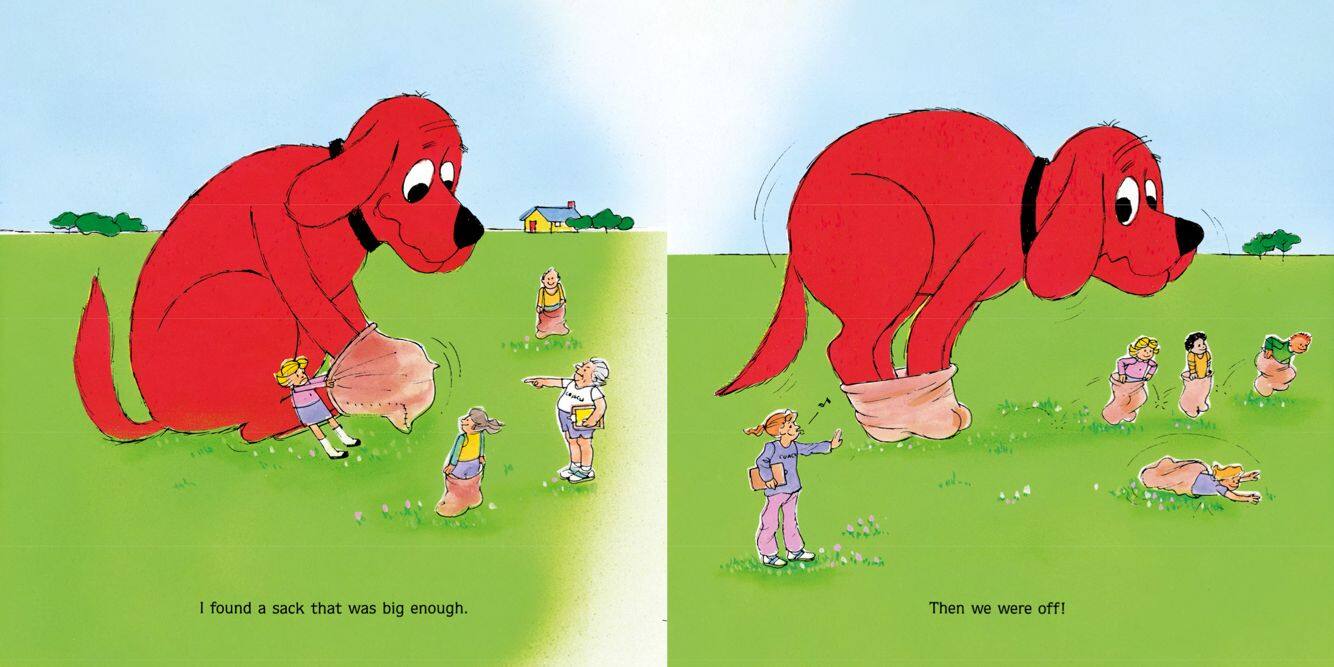 Clifford's Sports Day绘本故事第5页