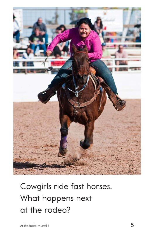 At the Rodeo绘本故事第5页