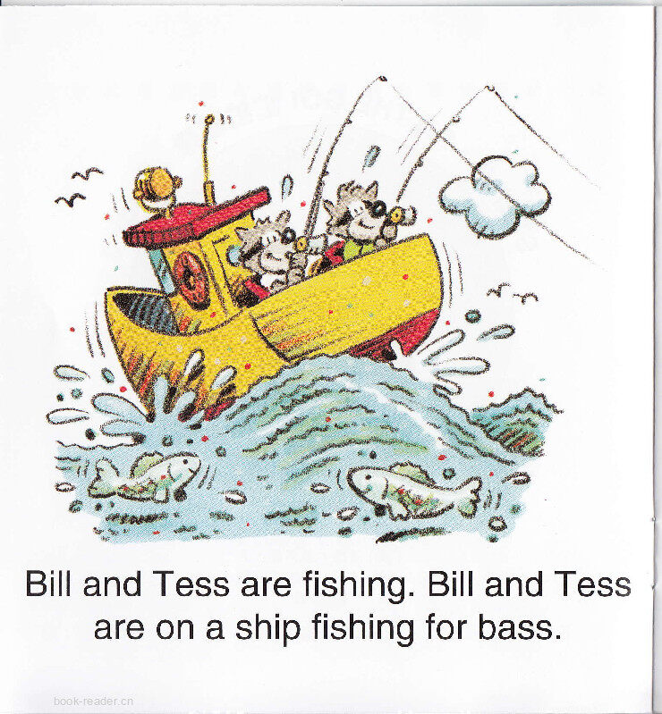 A Bass Mess绘本故事第3页