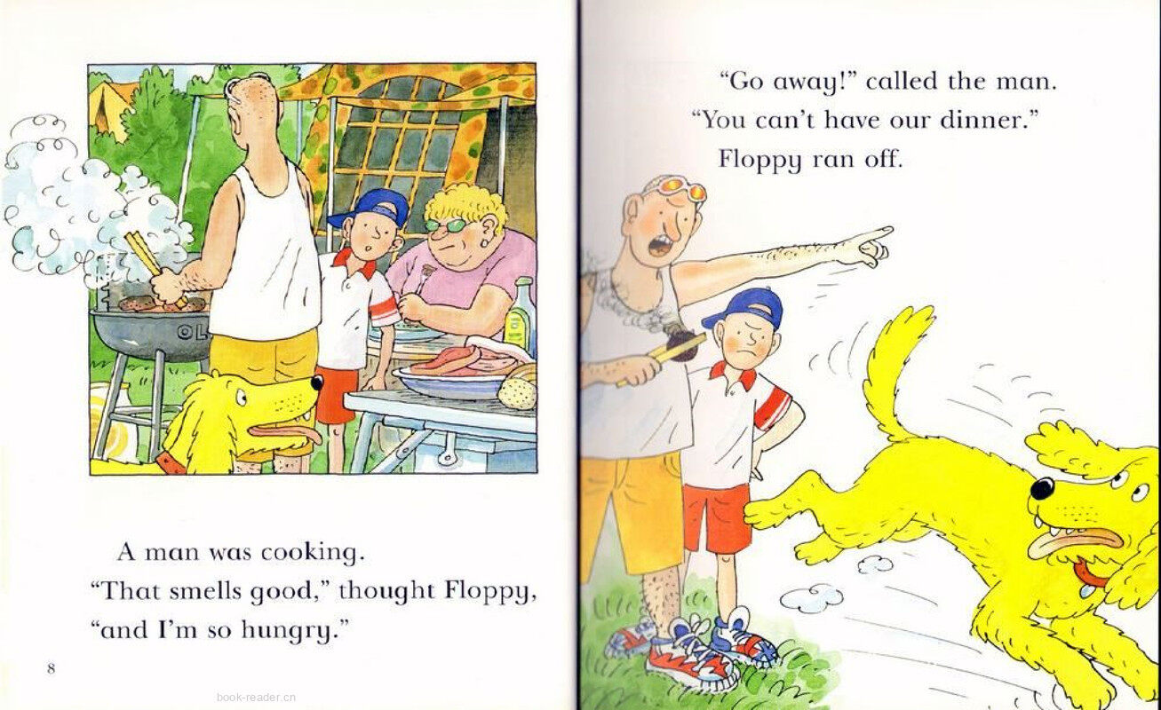 4B Hungry Floppy绘本故事第5页