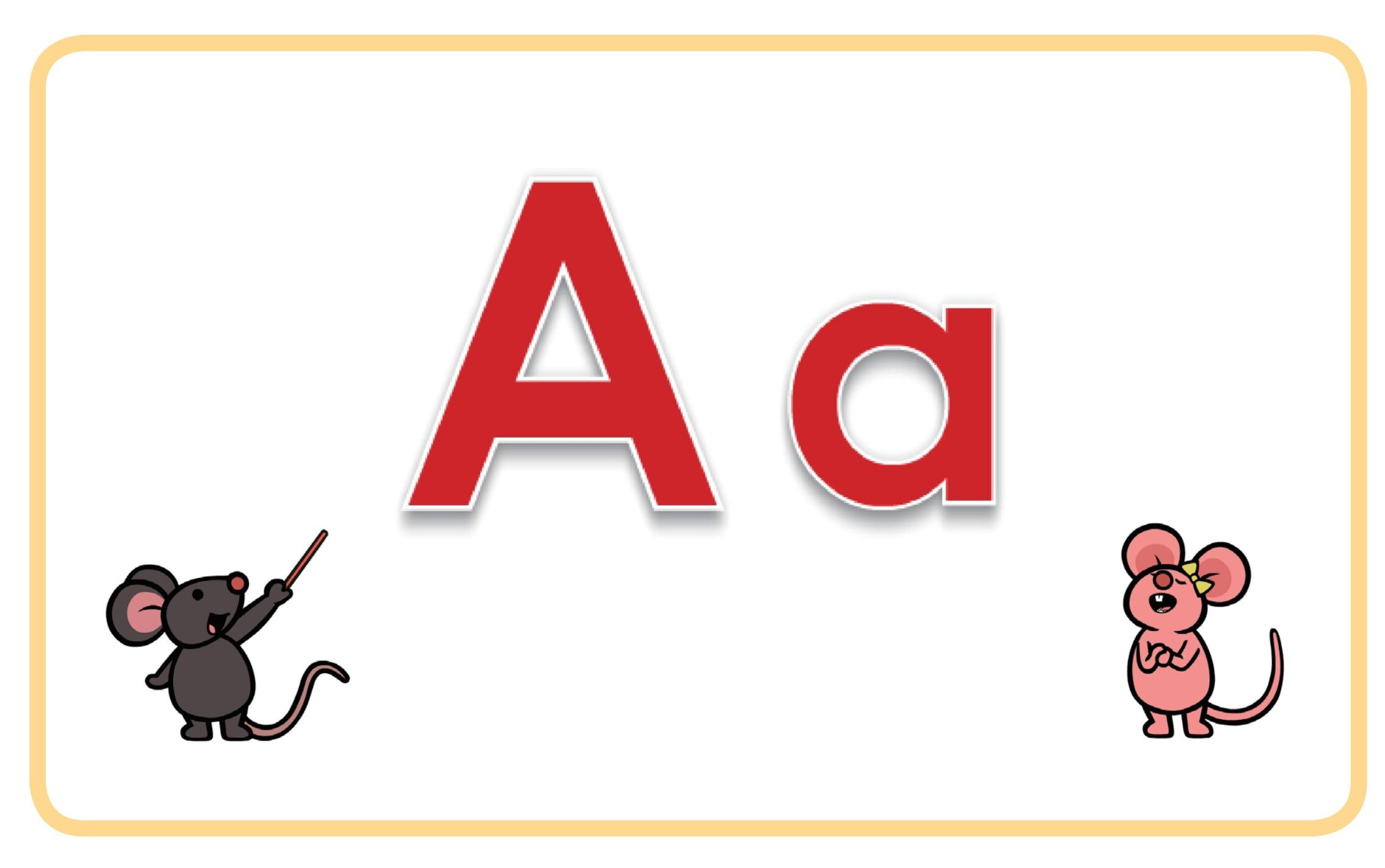 Letter Aa绘本故事第2页