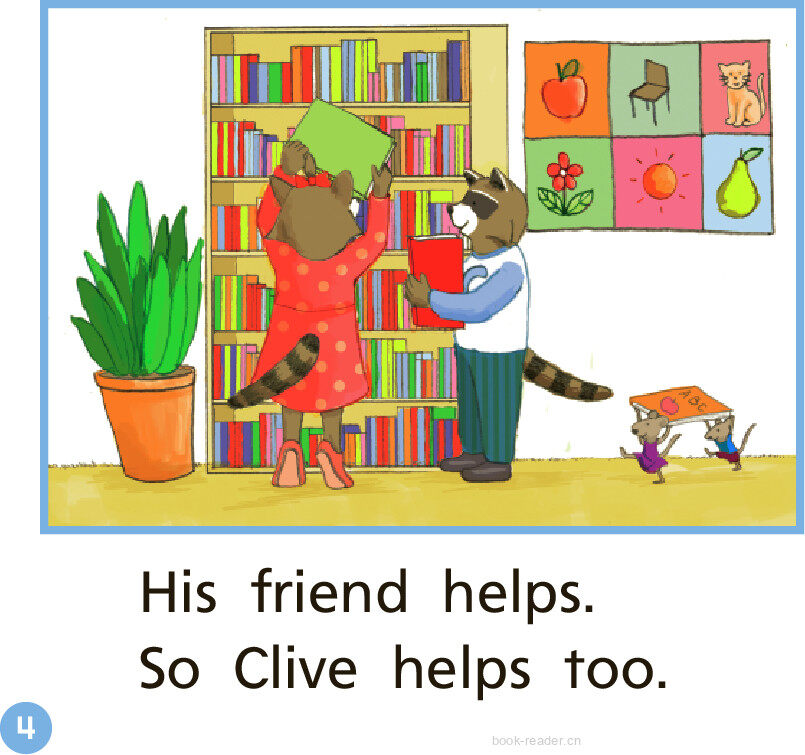 GK On U09W2 Clive and His Friend绘本故事第5页