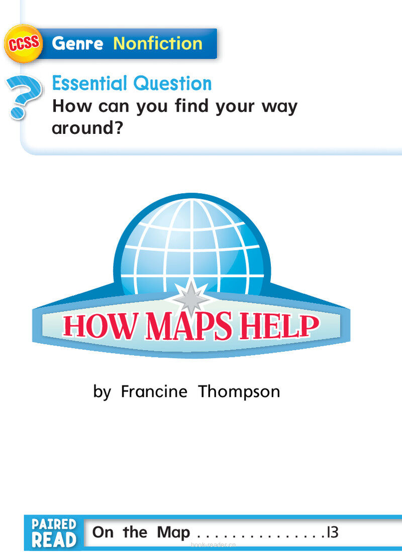 G1 On U2W5 How Maps Help绘本故事第3页