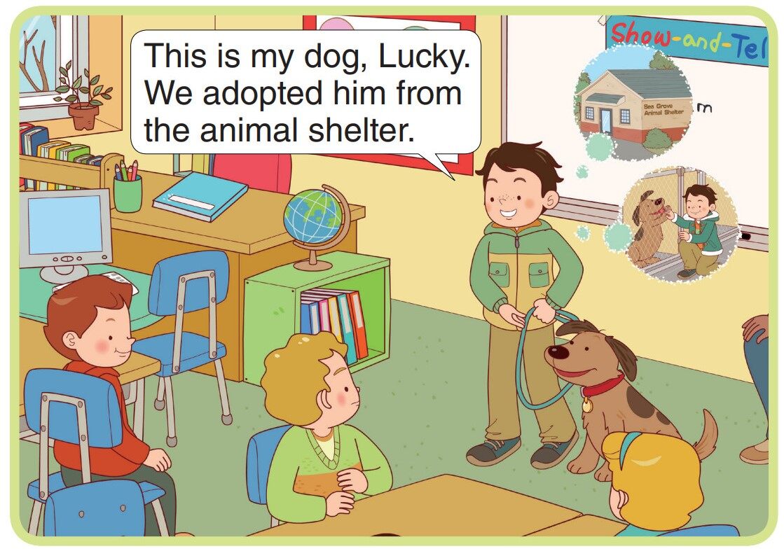 Lucky Acts Up绘本故事第3页