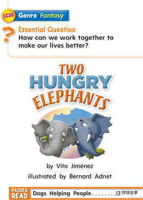G1 App U6W1 Two Hungry Elephants绘本故事第3页