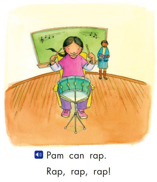 Tap! Rap! Bam!绘本故事第4页