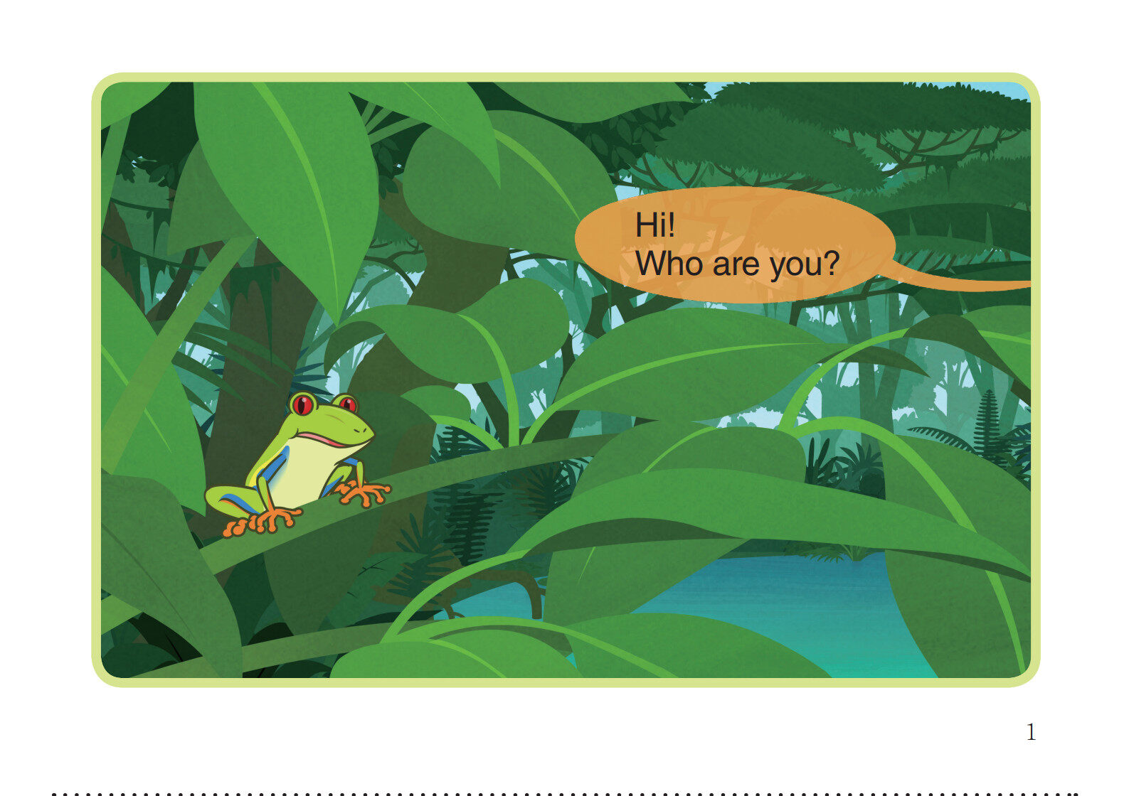 Red-Eyed Tree Frog绘本故事第2页