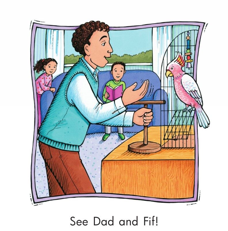 Dad and Fif绘本故事第3页