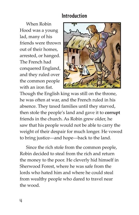 How Little John Joined Robin Hood绘本故事第3页