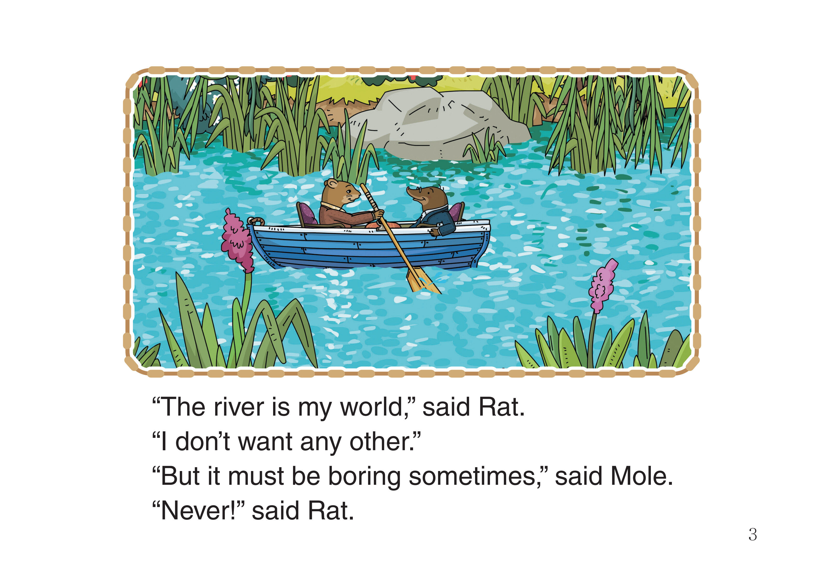 Getting to Know the River绘本故事第5页